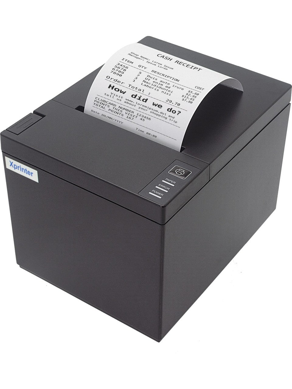 XPRINTER XP-Q807K Thermal Usb + Ethernet 203 dpi Fiş Yazıcı