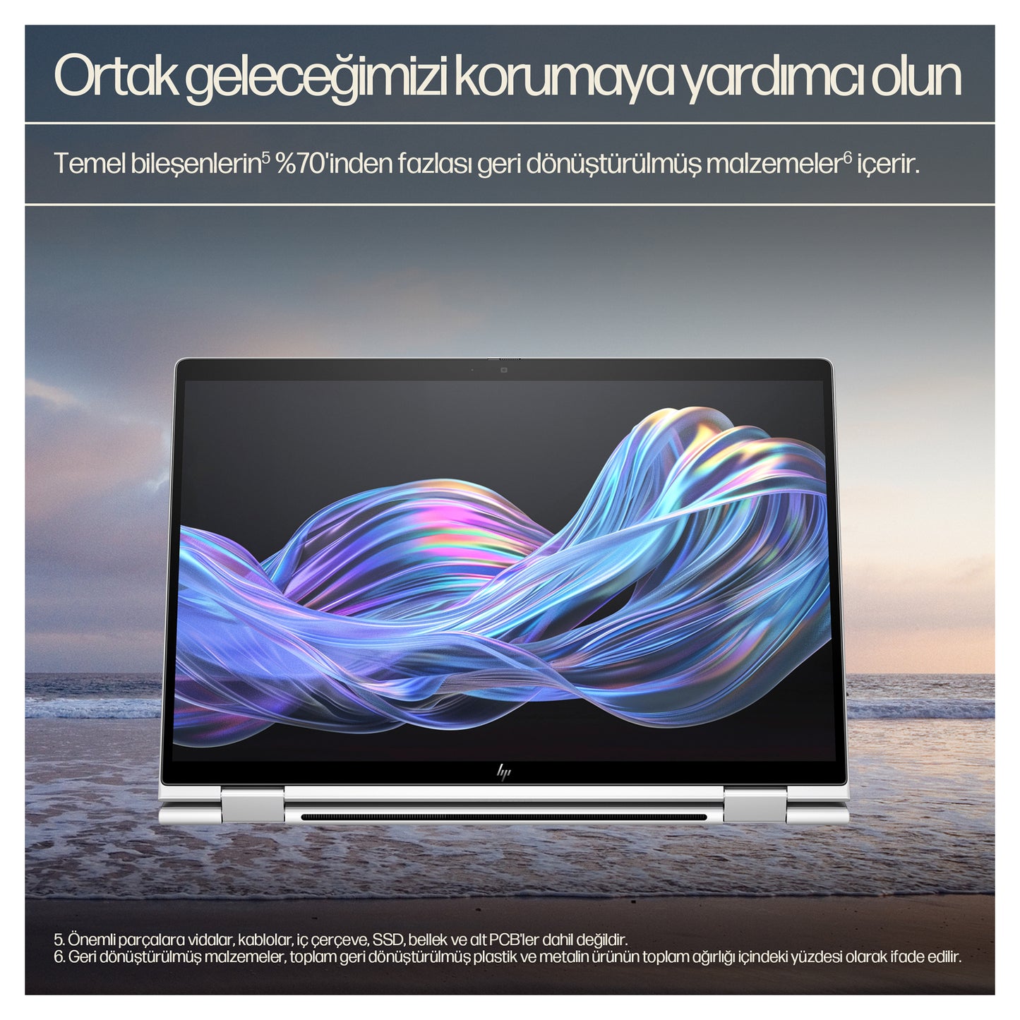 HP EliteBook X AI G1i D30U8ET Ultra5 228V 32GB 1TBSSD 14” W11P Dizüstü Bilgisayar - Resim 7