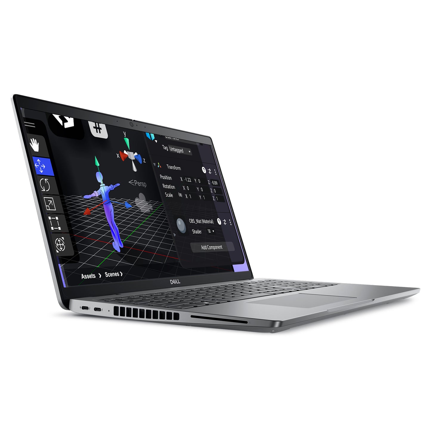 Dell Precision M3591 XCTOP3591EMEA-VP1 Ultra7 155H 8GB 512SSD A500 15.6” W11P Dizüstü İş İstasyonu   - Resim 3