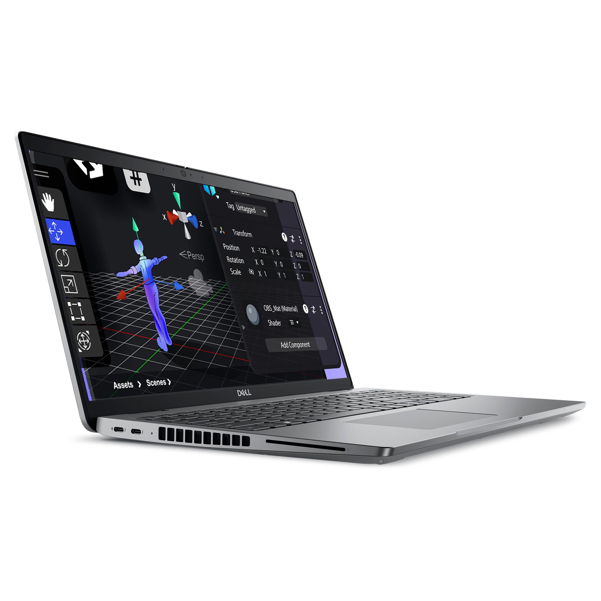 Dell Precision M3591 XCTOP3591EMEA-VP1 Ultra7 155H 8GB 512SSD A500 15.6” W11P Dizüstü İş İstasyonu   - Resim 3