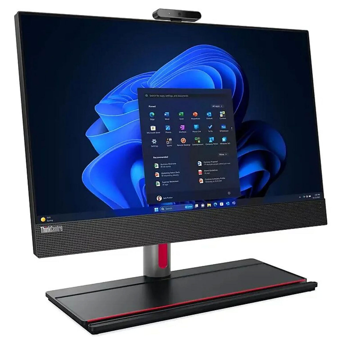 Lenovo ThinkCentre 12SKS50800 i5-14400 16GB 1TBSSD 23.8" FHD FreeDOS All In One Bilgisayar - Resim 3