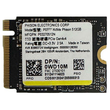 Phison P0327 512GB M.2 2230 PCIe Gen4x4 NVMe SSD